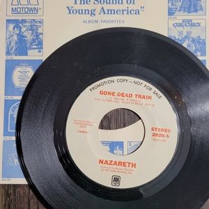 Gone Dead Train by Nazareth 45 rpm RARE Promotional vinyl 🎶 🎵